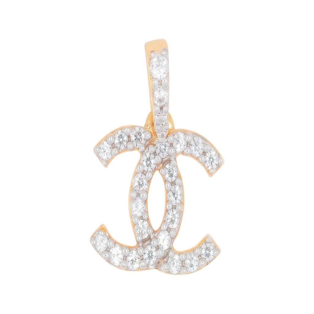  Round Diamond Charm Luxurious Pendant For Women