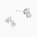 Pear Cut Diamond Stud Earring For Women