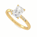  Radiant Cut Diamond 7 Stone Engagement Ring For Women