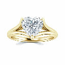  Heart Cut Diamond Engagement Ring For Women