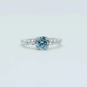  Round Cut Diamond Engagement Ring For Women