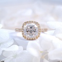 Cushion Cut Engagement Ring For Women