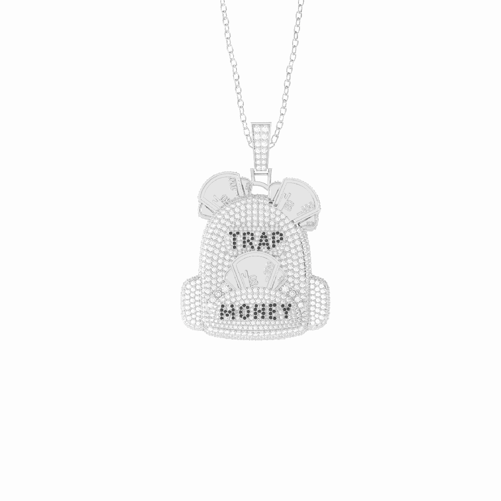 Round Diamond Hip Hop Necklace 