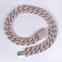 Top searching fully iced out cuban chains crafted in 14 kt gold lab grown diamonds