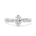 Vintage princess cut moissanite engagement ring Rose gold milgrain ring Natural diamond ring Art deco anniversary ring unique Promise ring