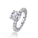 Round Diamond Engagement Ring for Her