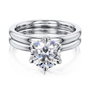  Round Cut Solitaire Diamond Engagement Ring