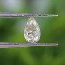 Loose Moissanite Off White Clean Pear Cut 12.00 x 9.00 MM