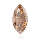 Loose Moissanite Champagne Vivid Brown Clean Marquise Cut 11.00 x 5.50 MM