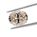 Loose Moissanite Brown Clean Oval Cut 11.00 x 9.00 MM