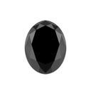 Loose Moissanite Jet Black Clean Oval Cut 16.00 x 14.00 MM