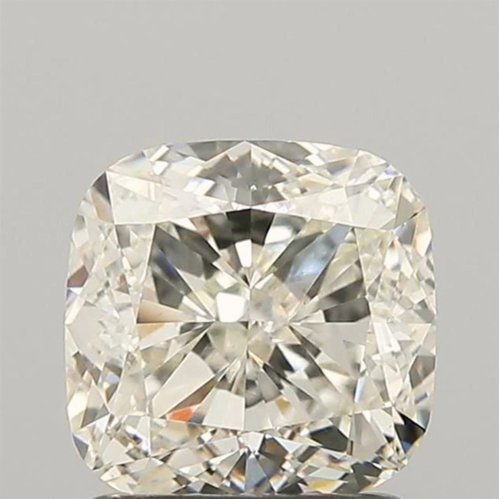 Loose Moissanite Off White Clean Cushion Cut 13.00 MM