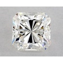 Loose Moissanite White Clean Square Radiant Cut 10.50 MM