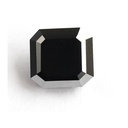 Loose Moissanite Black Clean Square Radiant Cut 12.00 MM