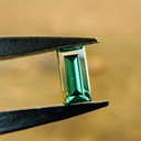 Loose Moissanite Green Clean Baguette Cut 19.00 x 9.50 MM