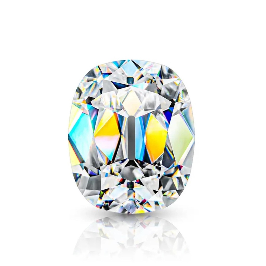 Loose Moissanite White Clean Old Mine Elongated Cut 9.00 x 7.00 MM