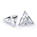 Loose Moissanite White Clean Triangle Cut 9.50 MM