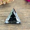 Loose Moissanite Grey Clean Triangle Cut 6.00 MM