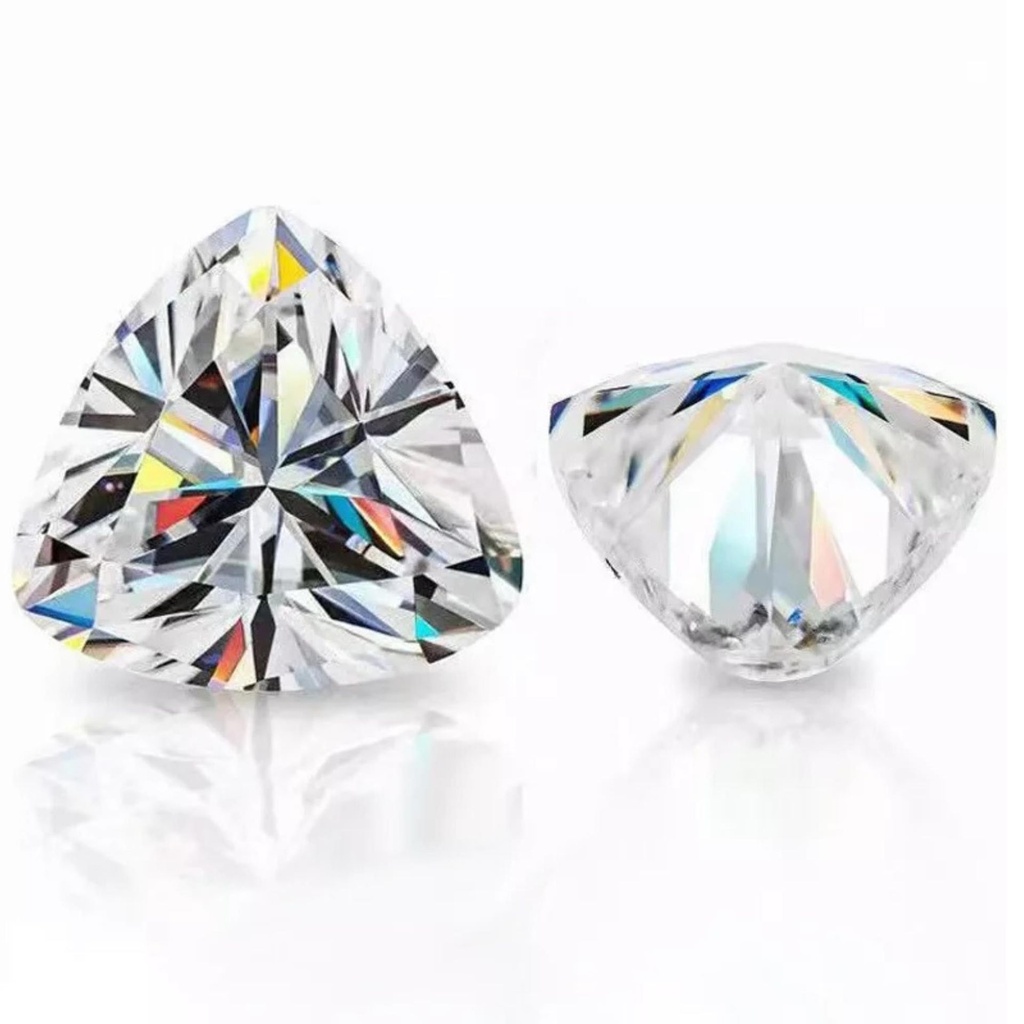 Loose Moissanite White Clean Trillion Cut 7.50 MM