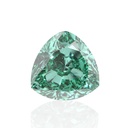 Loose Moissanite Green Clean Trillion Cut 9.50 MM