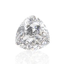 Loose Moissanite Off White Clean Trillion Cut 13.00 MM
