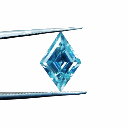 Loose Moissanite Blue Clean Lozenge Cut 13.00 x 6.50 MM