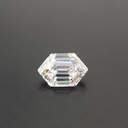 Loose Moissanite White Clean Long Hexagon Cut 18.00 x 9.00 MM