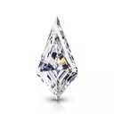 Loose Moissanite White Clean Kite Cut 12.00 x 6.00 MM
