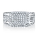 Round Diamond Unique Engagement Ring for Women