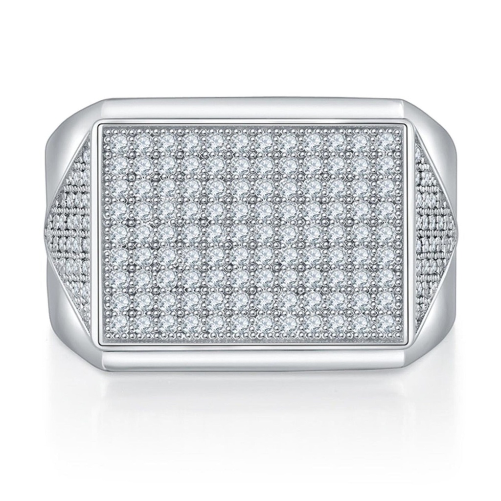 Round Diamond Unique Style Engagement Ring for Men