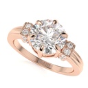 Round Cut  Engagement Ring Anniversary Gift For Her Promise Ring Wedding Ring Promise Ring