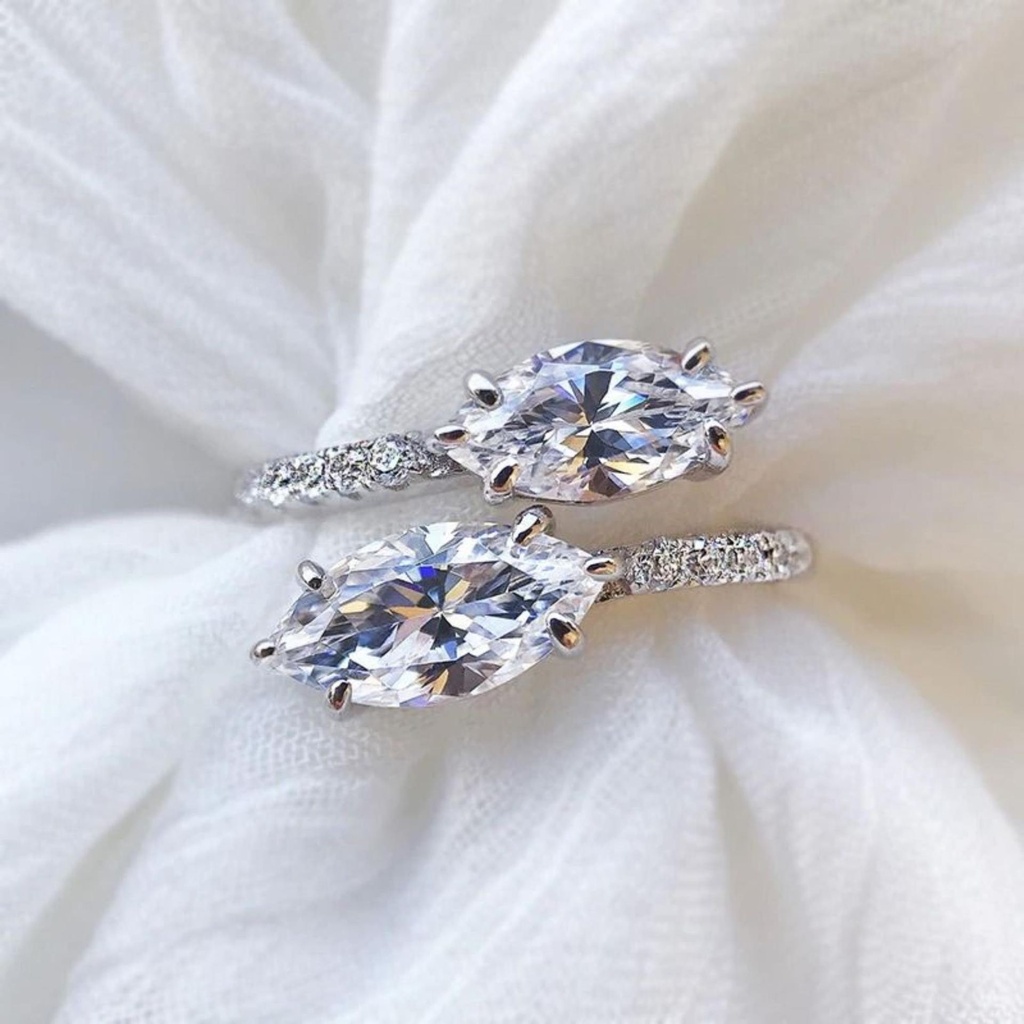 Marquise Diamond Modern Jewelry Ring for Women