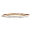 Round Diamond Unique Bangle For Women