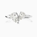  Pear Cut Diamond Toi Et Moi Engagement Ring for Women