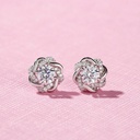 Round Diamond Excellent Cut  Stud Earring For Women