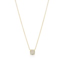 Round Cut Yellow Gold Fancy Wedding Pendant
