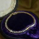 Round Diamond Tennis Bracelet For Men