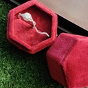 Round Cut Diamond Twisted Bridal Set Ring for Women