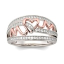  Round Cut Channel Setting Diamond Ring