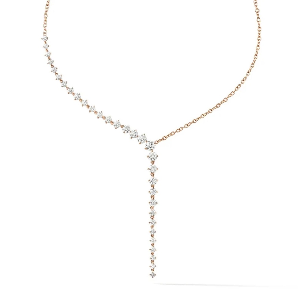 Round Cut Charm Necklace For Women
