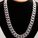 Handmade 925 Sterling Silver Miami Cuban Moissanite Necklace