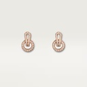 Round Cut Diamond Unique Stud Earrings for Women