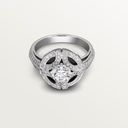 Round Cut Fancy Engagement Ring for Women