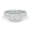 Round Cut Bridal Set Engagement Ring for Women