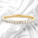 Round Cut Diamond Eternity Wedding Band For Women