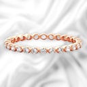 Round Cut Diamond Eternity Wedding Band For Women