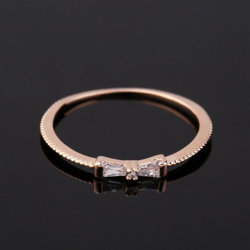 Trapped Baguette cut Diamond Unique Style 3 Stone Eternity Band For Women