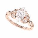 1.50CT Marquise Cut Diamond Solitaire Accents Engagement Ring for Women