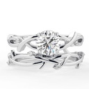 2.00CT Round Cut Diamond Twisted Bridal Set Ring for Women