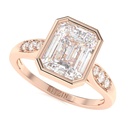 1.50CTEmerald Diamond 7 Stone Christmas Gift For Women
